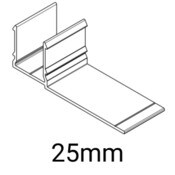 Knotwood *PHASING TO ADJUSTABLE SPACER* Space Bracket 25mm x 50mm Male/Part A - 6050mm